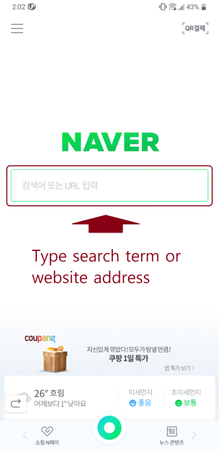 naver in english